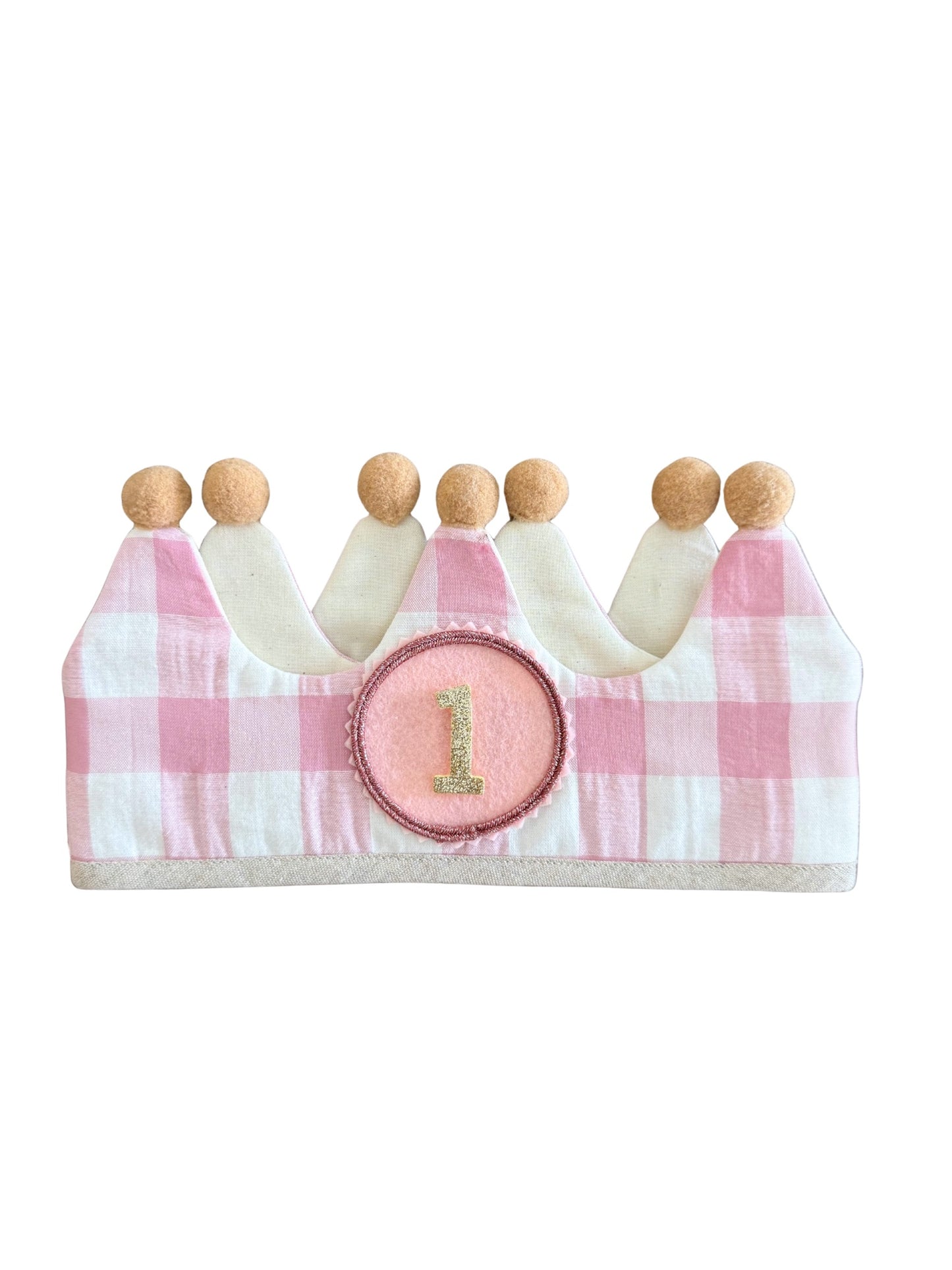 Corona Baby Vichy Maxi Rosa