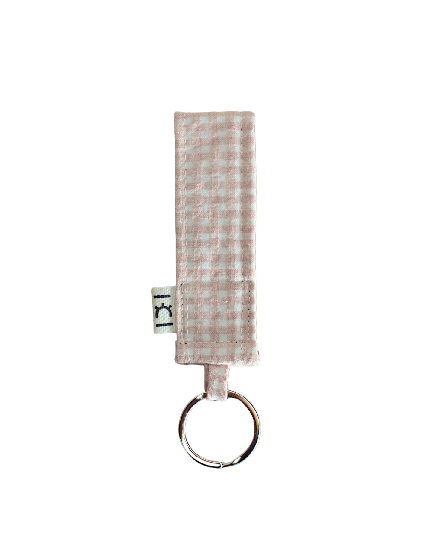 Llavero Vichy Rosa Nude