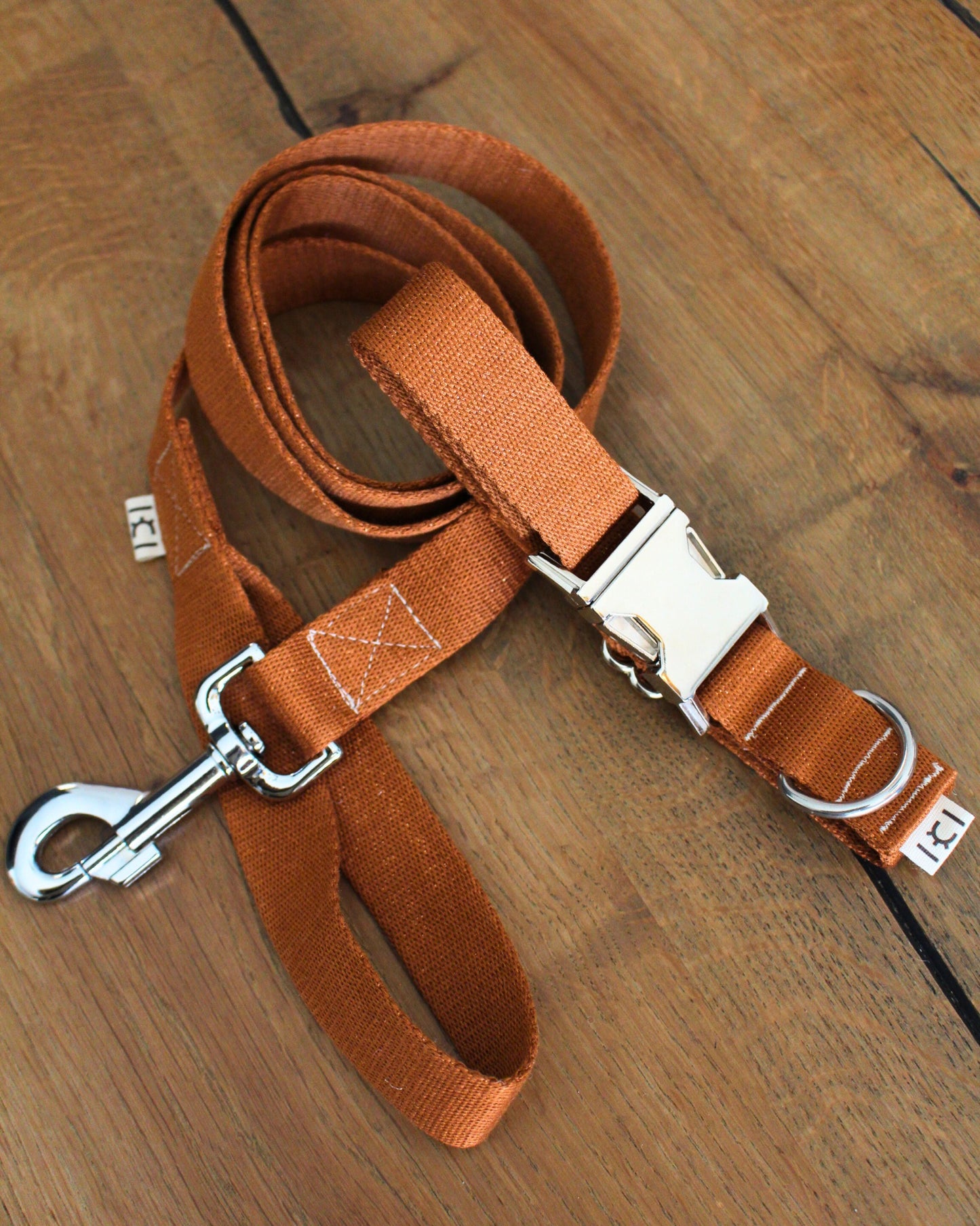 Collar para perro Nylon Marrón