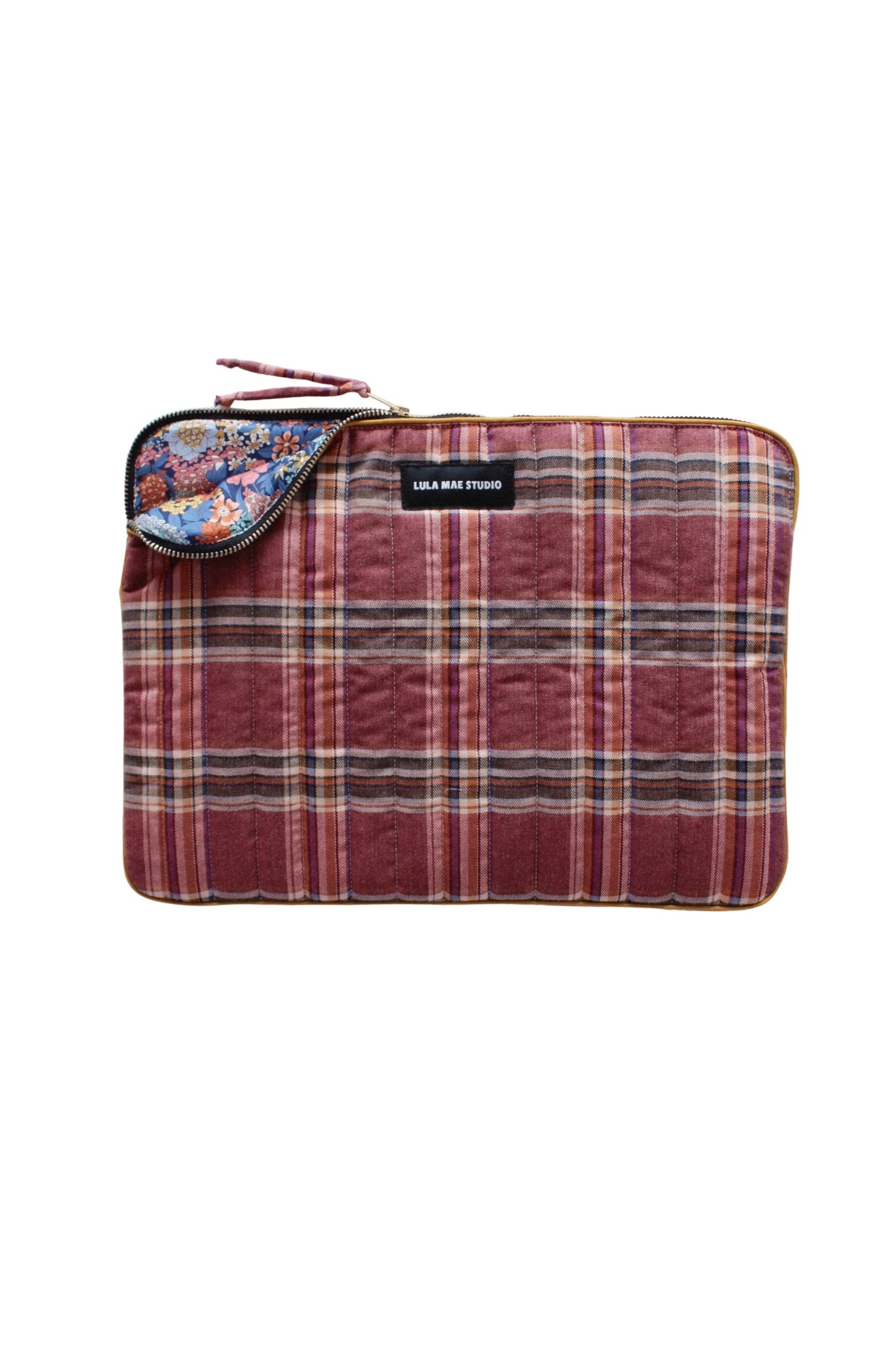 Funda Portátil Cuadro Tartán