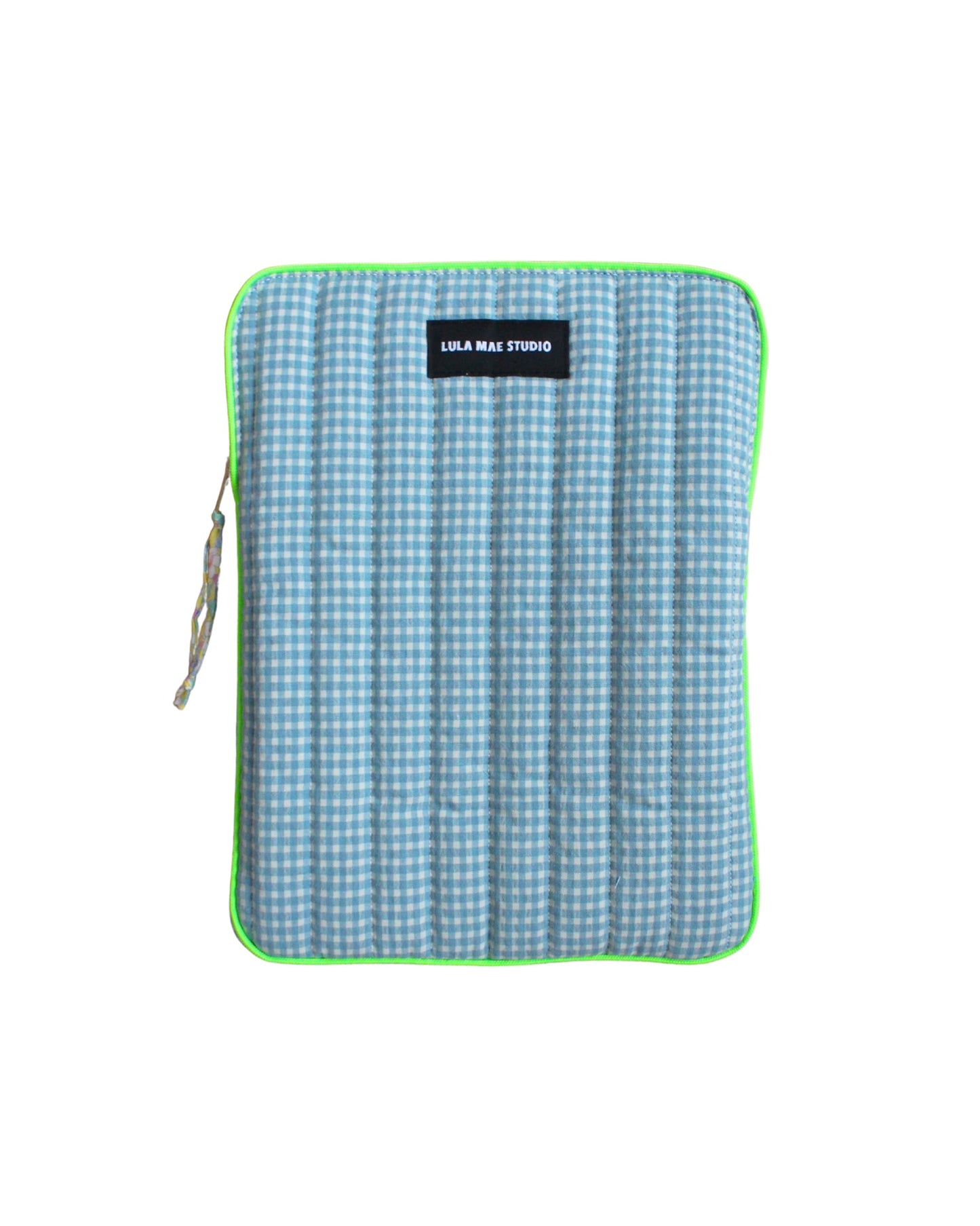 Funda Tablet Vichy Turquesa