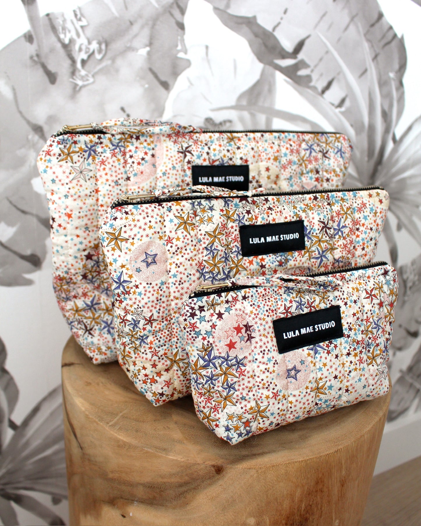 Neceser Liberty Estrellas Marrón