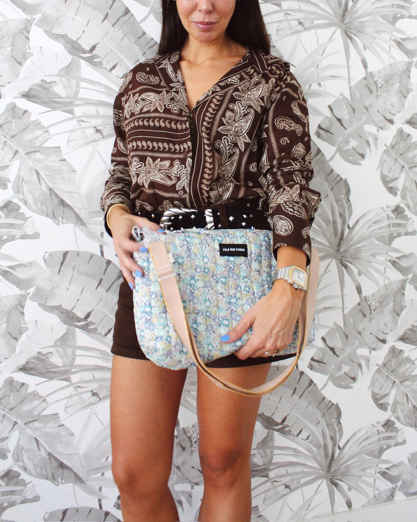 Bolso Bandolera Liberty Michelle Azul