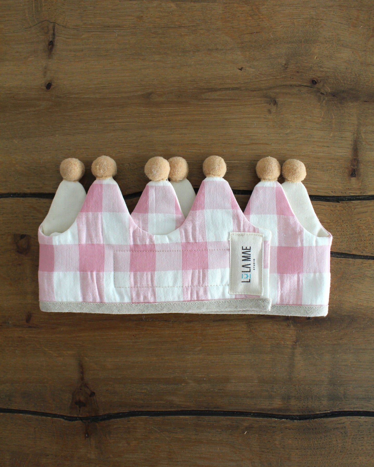 Corona Baby Vichy Maxi Rosa