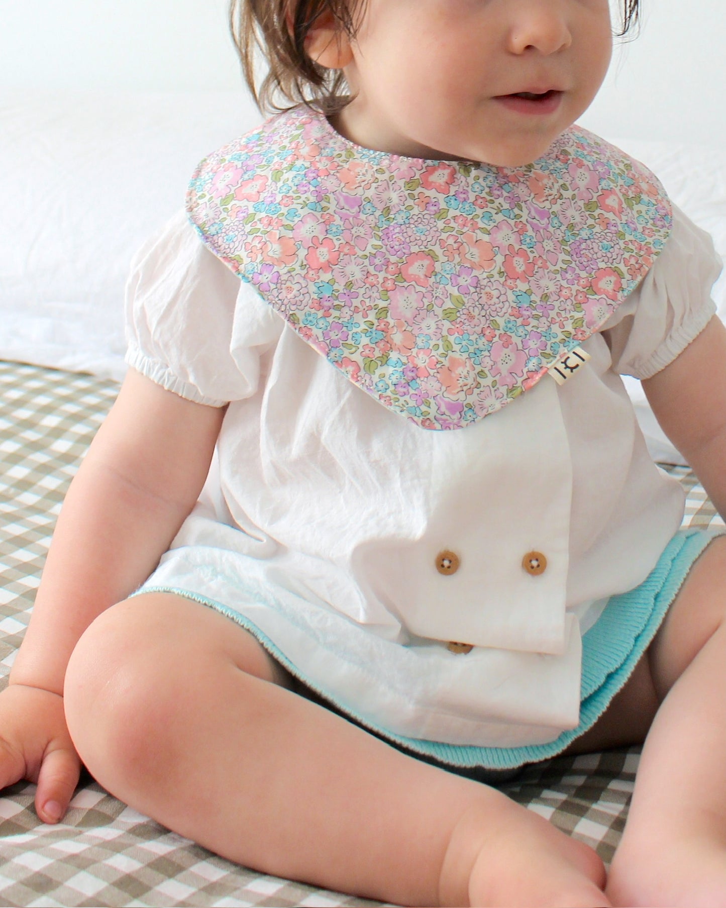 Secababitas Reversible Liberty Michelle Rosa y Vichy Cielo