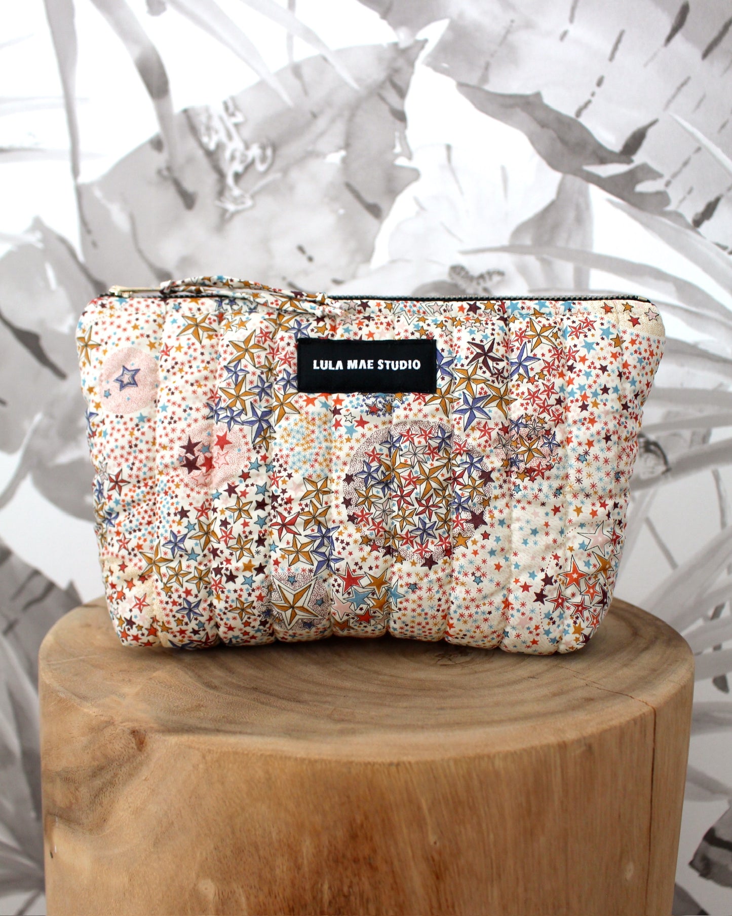 Neceser Liberty Estrellas Marrón