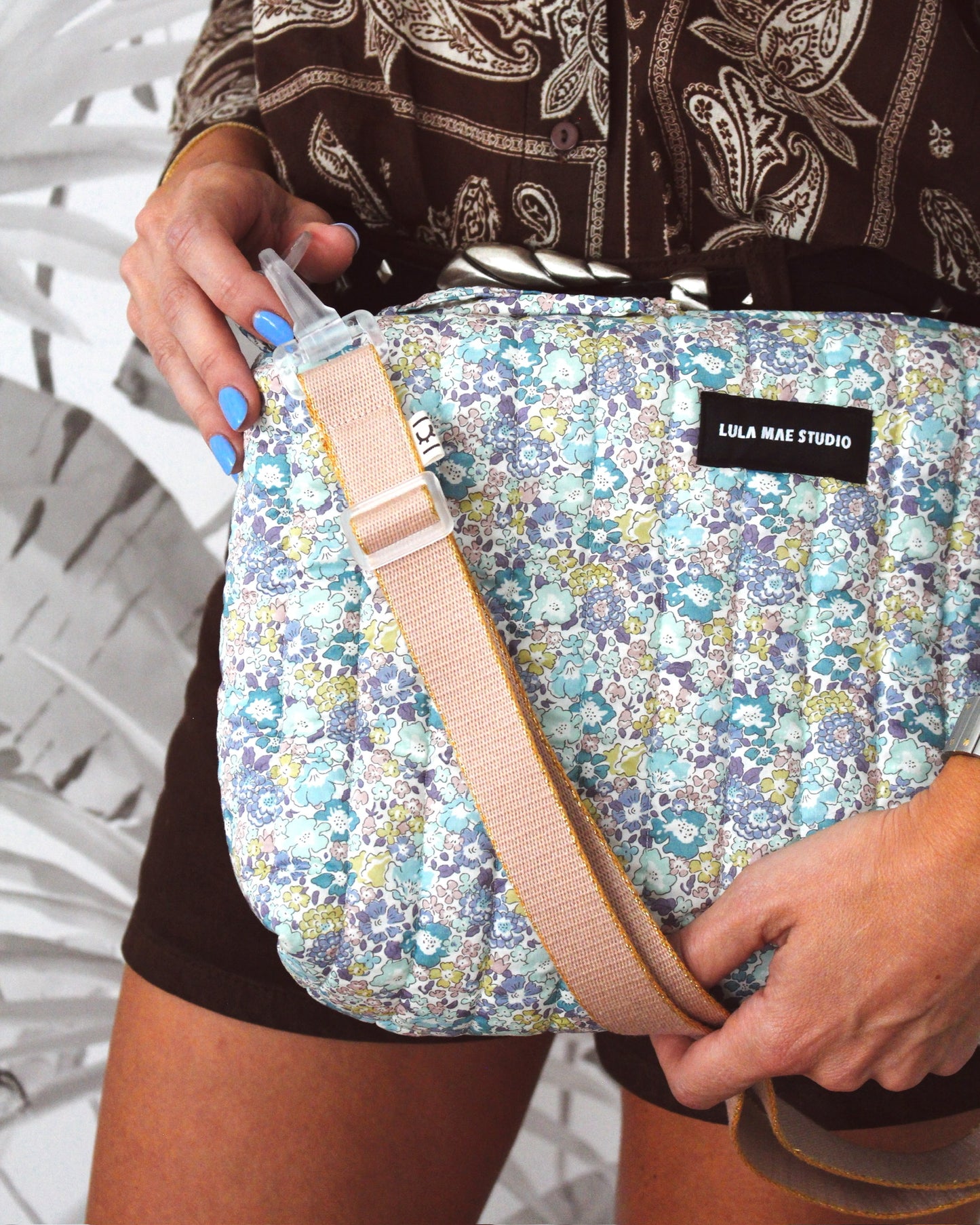 Bolso Bandolera Liberty Michelle Azul