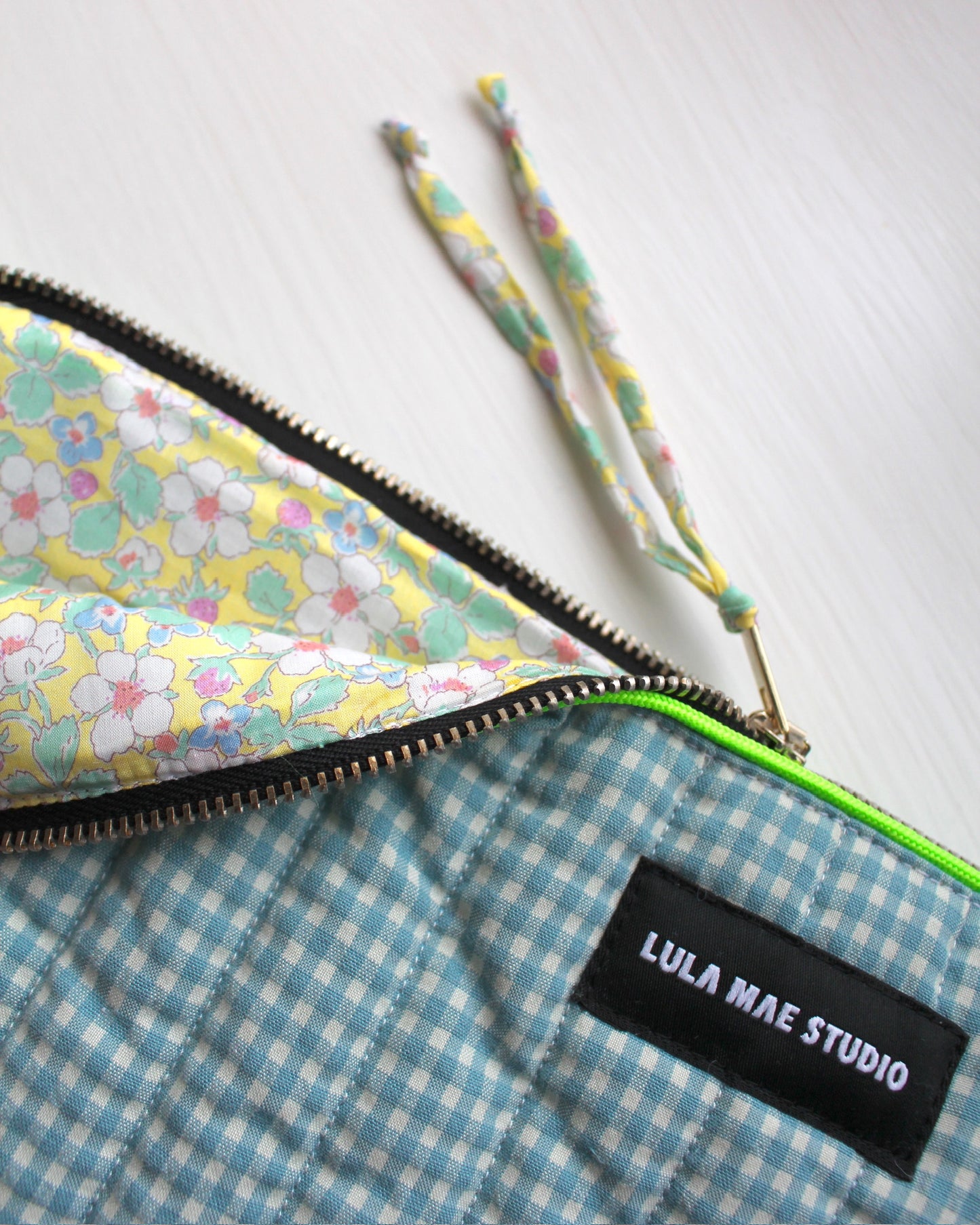 Funda Tablet Vichy Turquesa