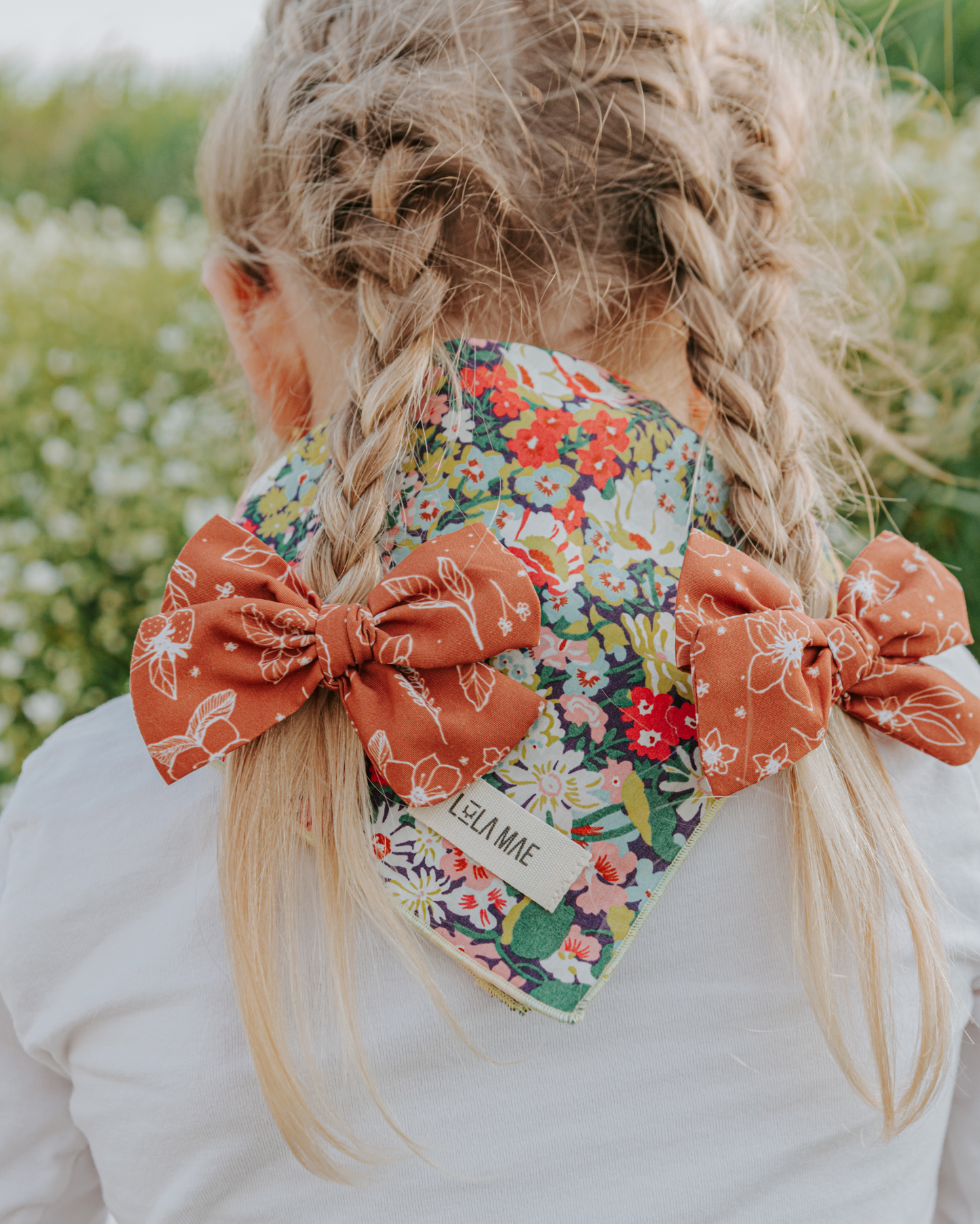 Lazo Estampado Flores