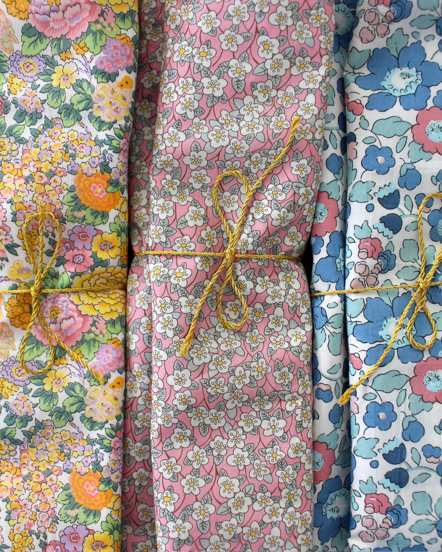 Pack individuales Liberty Elysian y Maxi Vichy Rosa