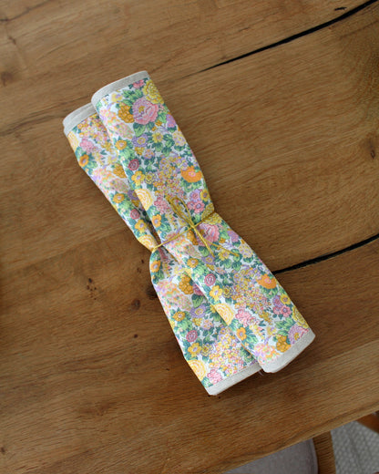 Pack individuales Liberty Elysian y Maxi Vichy Rosa