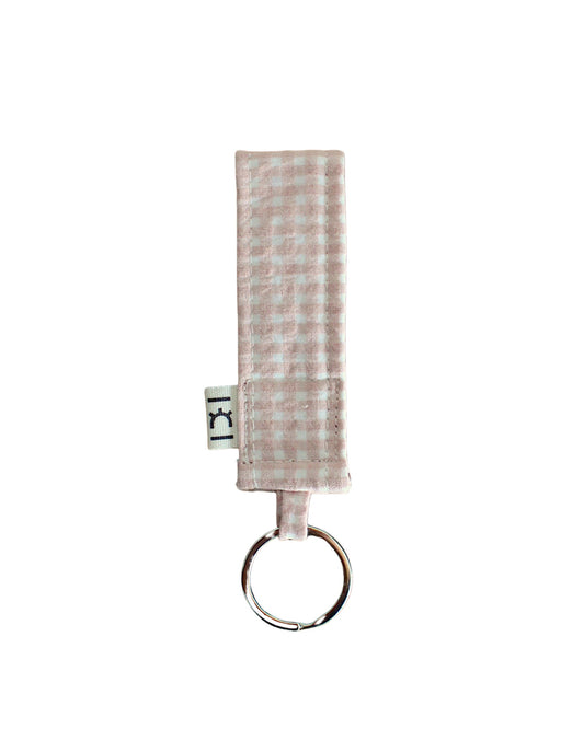 Llavero Vichy Rosa Nude