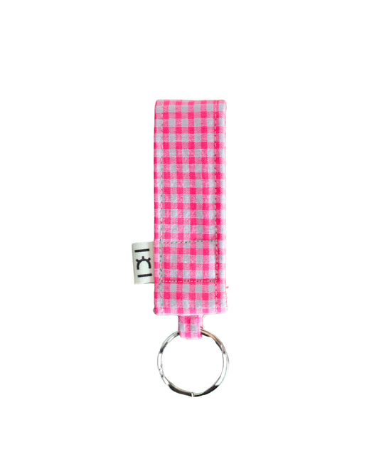 Llavero Vichy Rosa Flúor