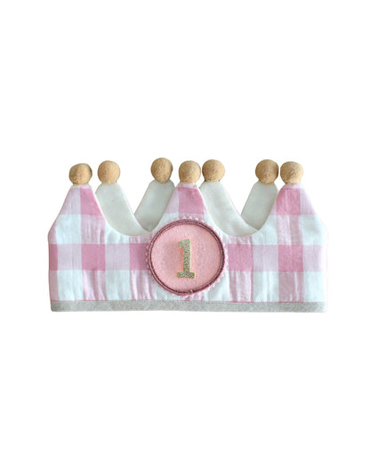 Corona Baby Vichy Maxi Rosa