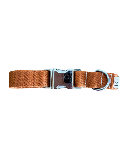 Collar para perro Nylon Marrón