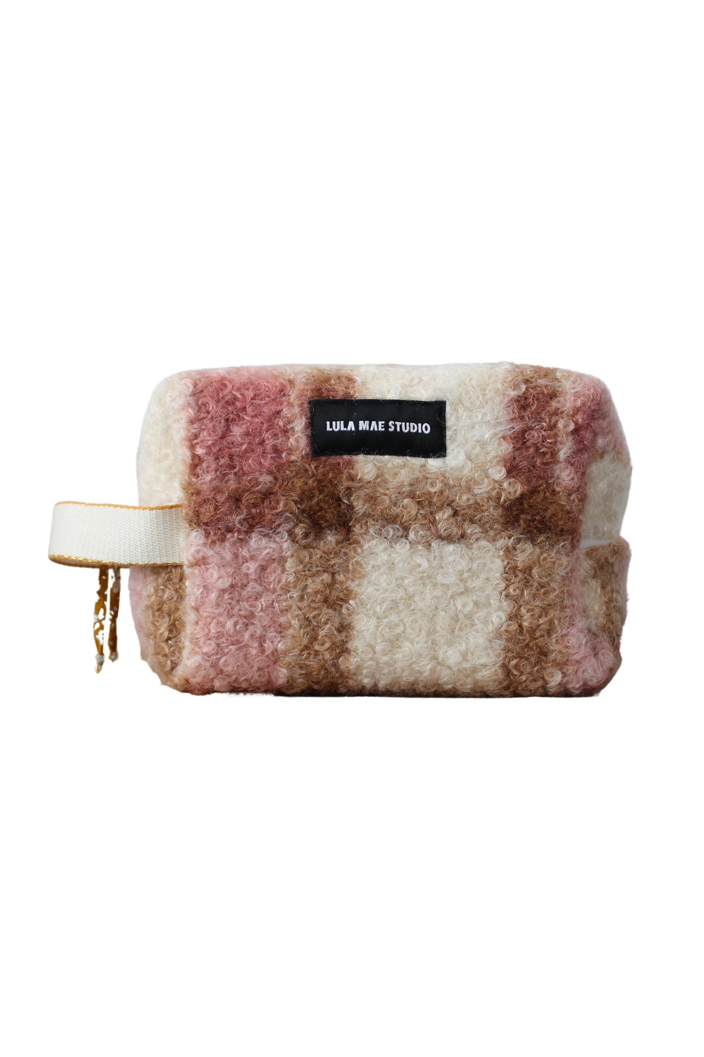 Neceser Cuadrado Borreguito Tartán