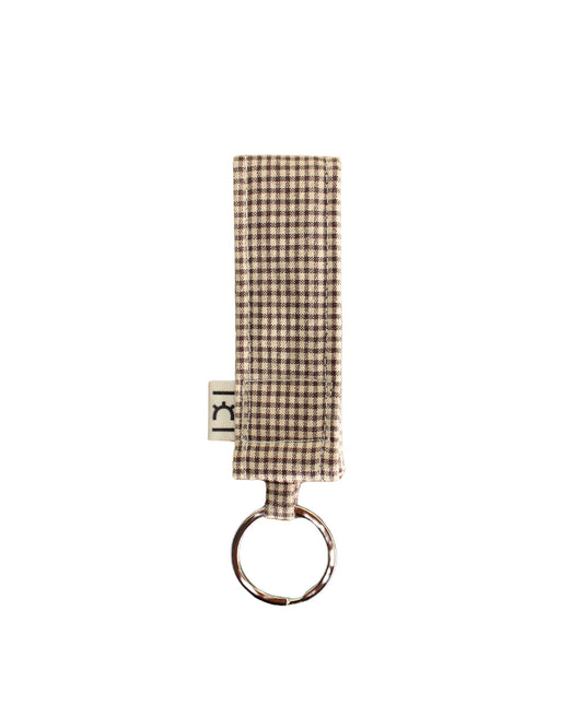 Llavero Vichy Beige