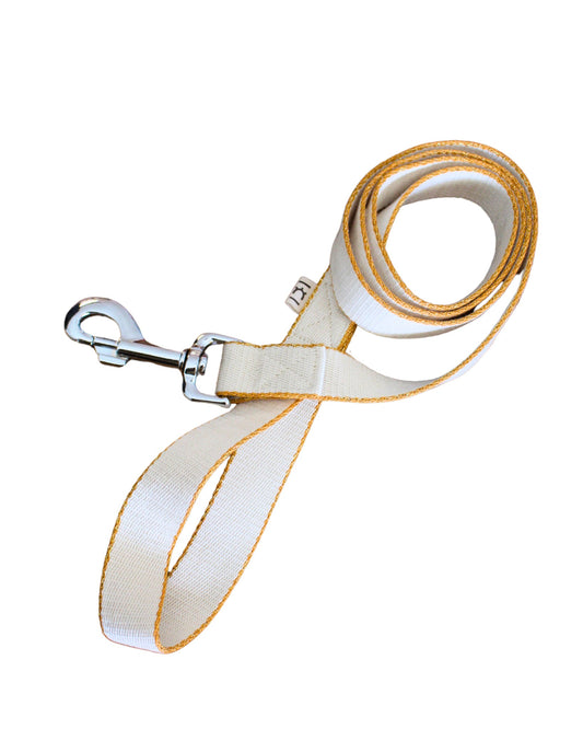 Correa para perro Nylon Crema