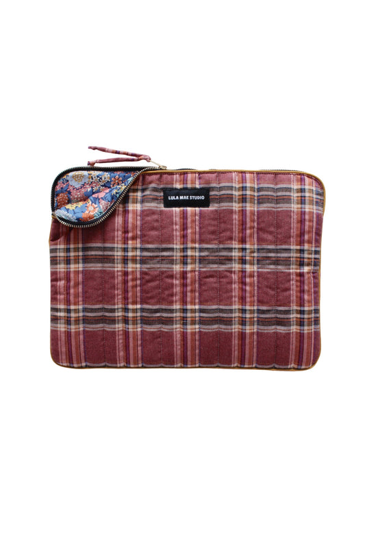 Funda Portátil Cuadro Tartán