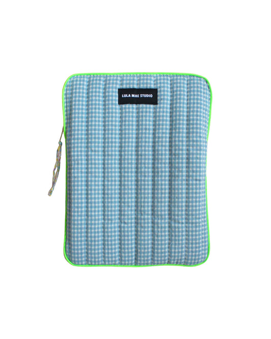 Funda Tablet Vichy Turquesa