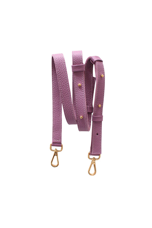 Correa Bandolera en piel Lavanda Multiposición