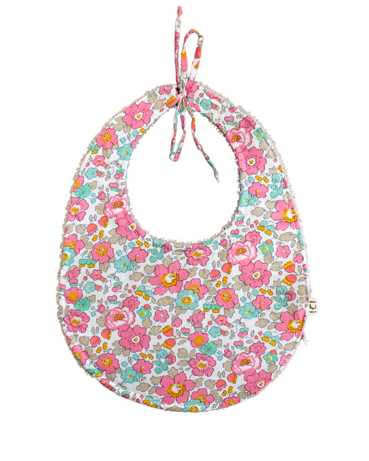 Babero Liberty Betsy Rosa