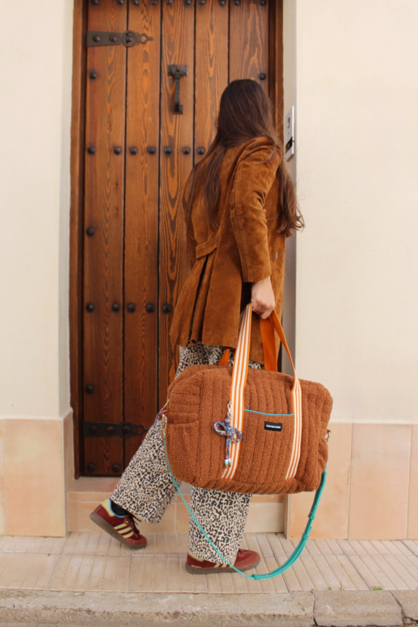 Bolsa de viaje Borreguito Marrón