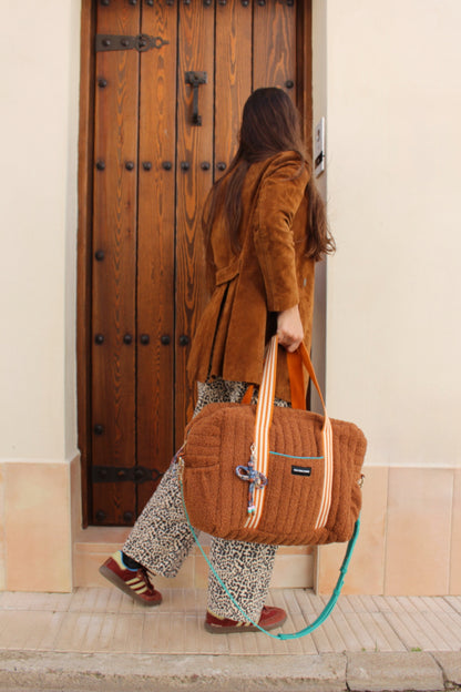 Bolsa de viaje Borreguito Marrón