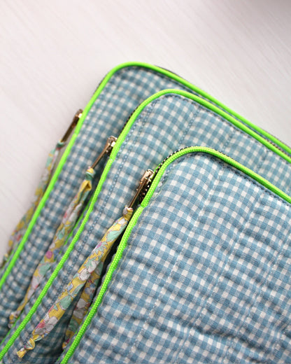 Funda portátil Vichy Turquesa