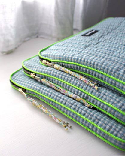 Funda portátil Vichy Turquesa