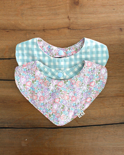 Secababitas Reversible Liberty Michelle Rosa y Vichy Cielo
