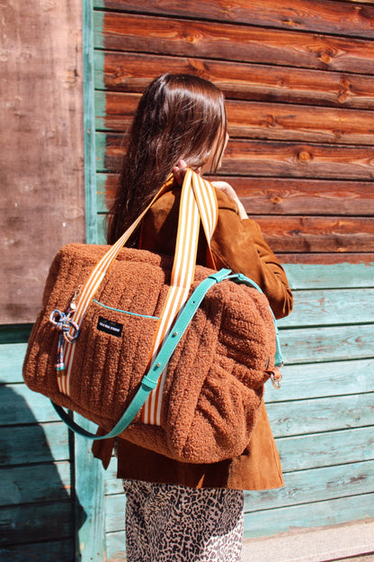 Bolsa de viaje Borreguito Marrón