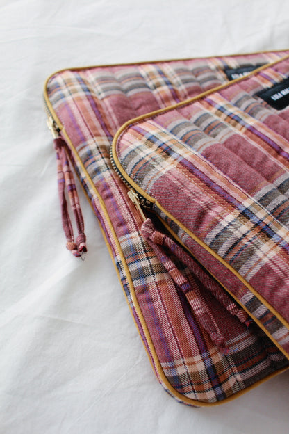 Funda Portátil Cuadro Tartán