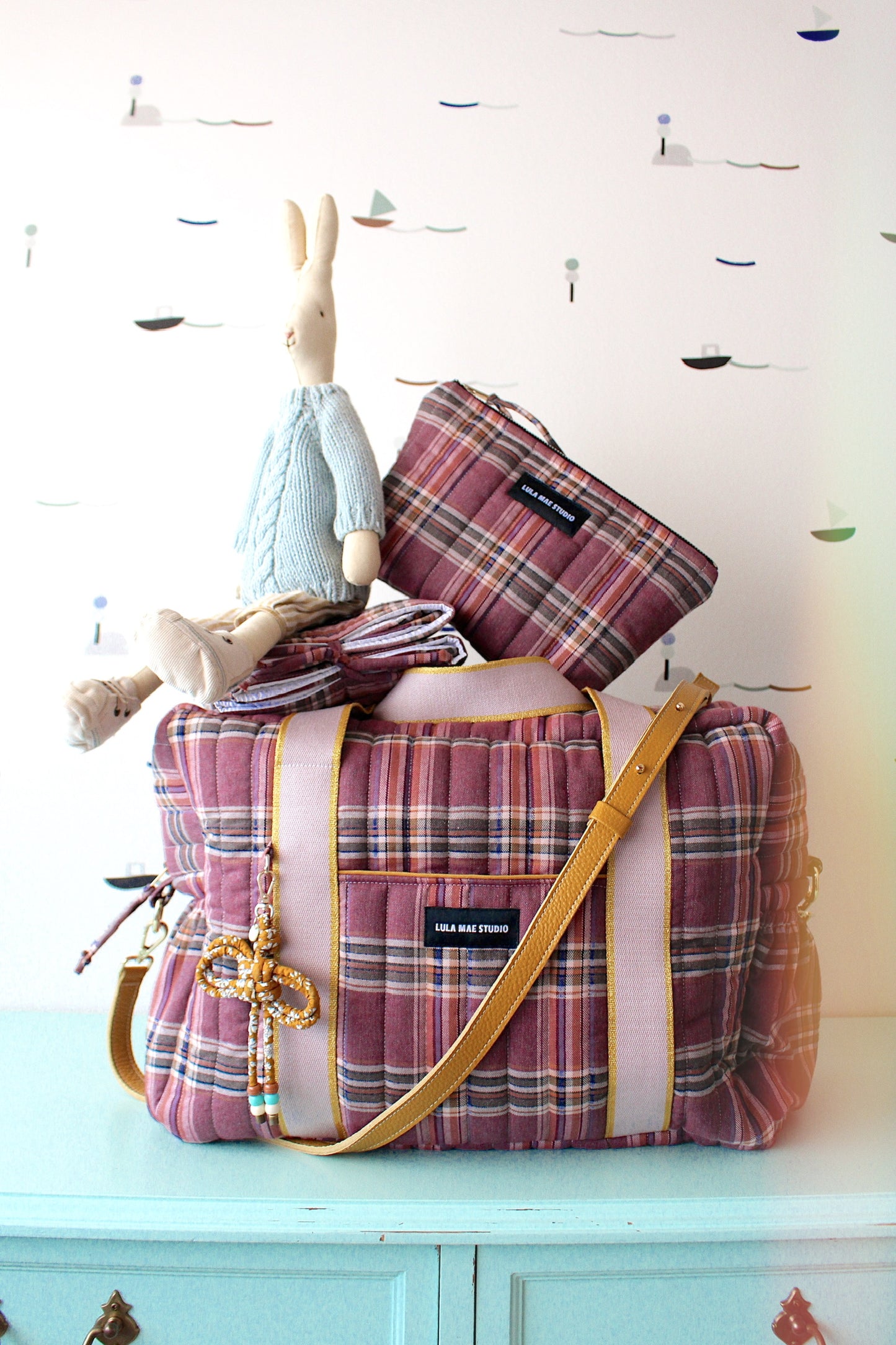 Cambiador Cuadro Tartán