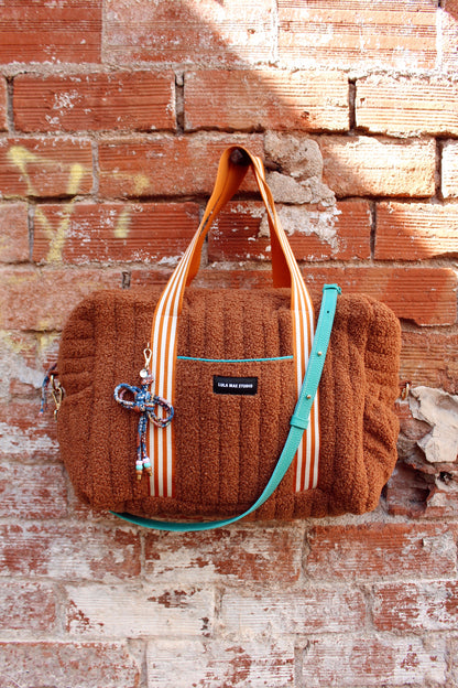 Bolsa de viaje Borreguito Marrón