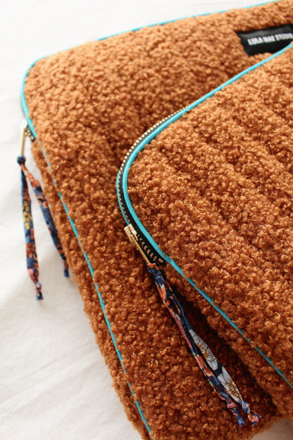 Funda Portátil Borreguito Marrón