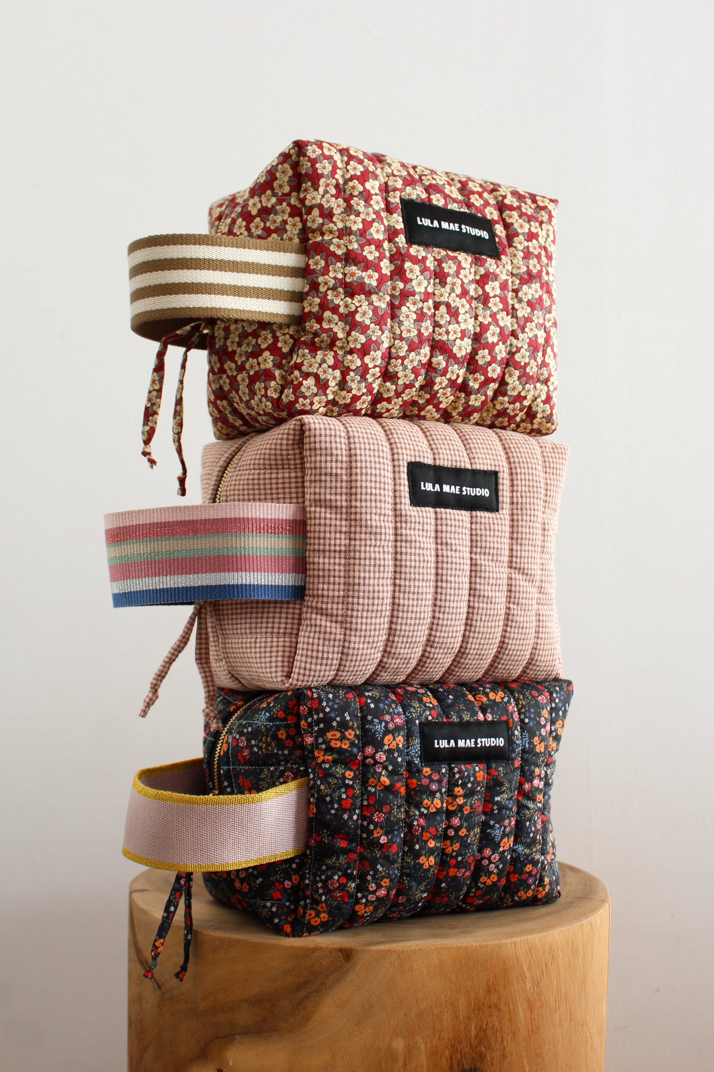 Neceser Cuadrado Ffion Rojo