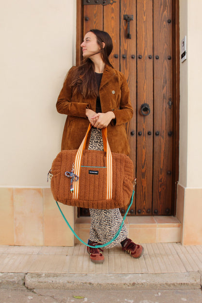 Bolsa de viaje Borreguito Marrón