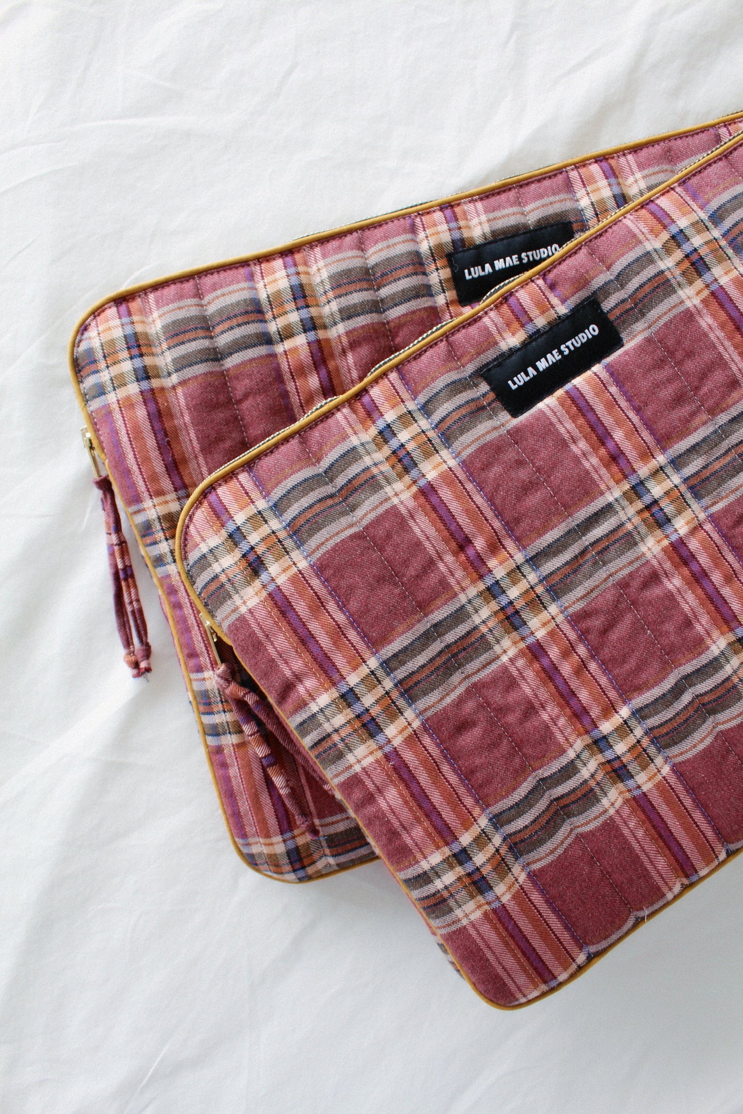 Funda Portátil Cuadro Tartán